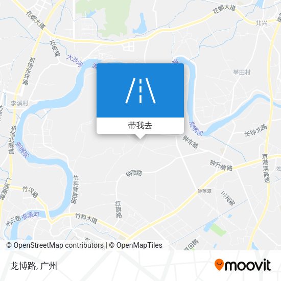 龙博路地图