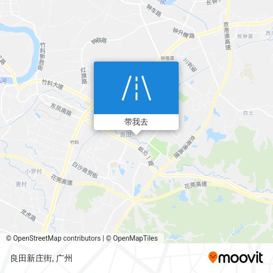 良田新庄街地图