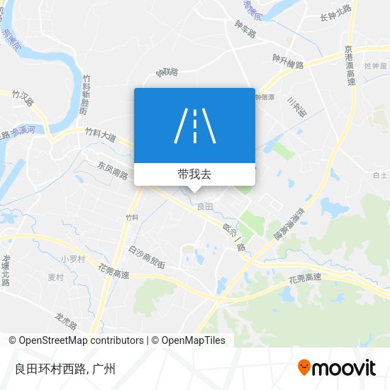 良田环村西路地图
