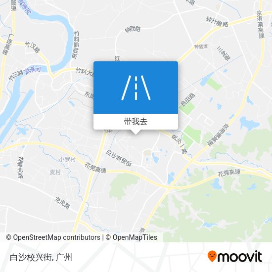 白沙校兴街地图