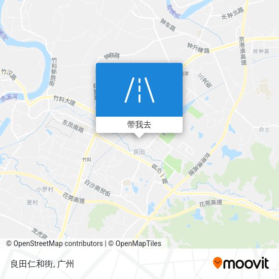 良田仁和街地图