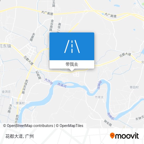 花都大道地图