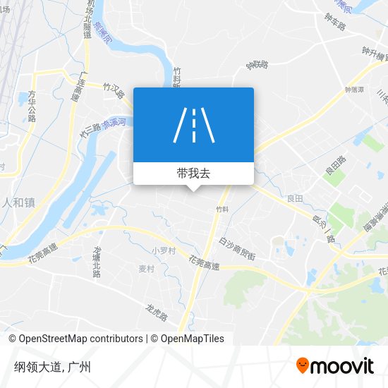 纲领大道地图