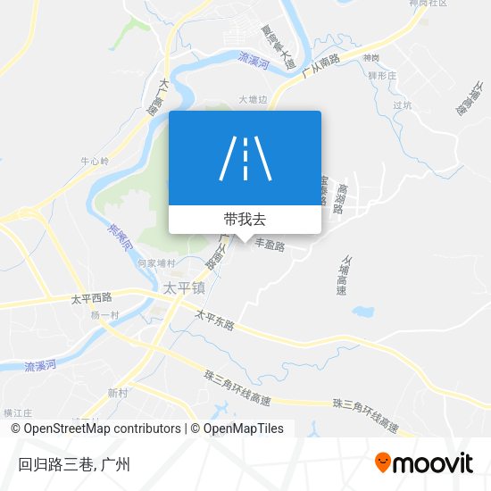 回归路三巷地图