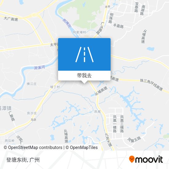 登塘东街地图