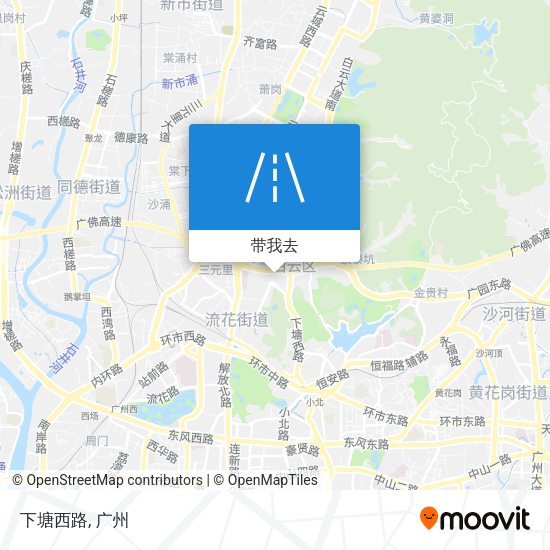 下塘西路地图