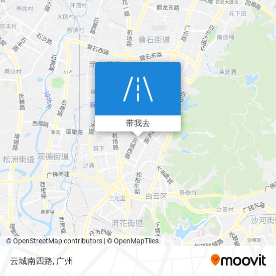 云城南四路地图