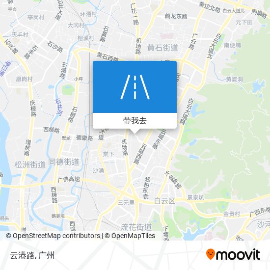 云港路地图