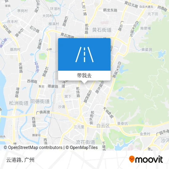 云港路地图