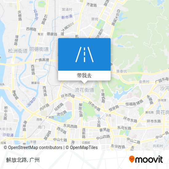 解放北路地图