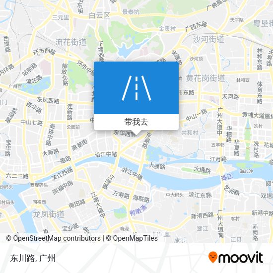 东川路地图
