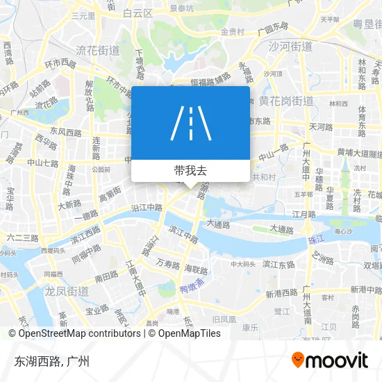 东湖西路地图