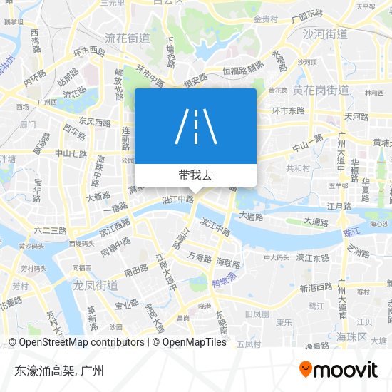 东濠涌高架地图