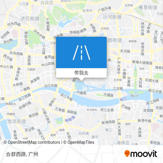 合群西路地图