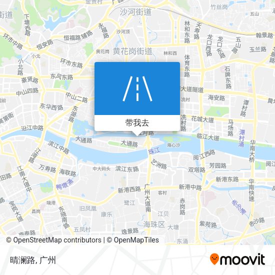 晴澜路地图