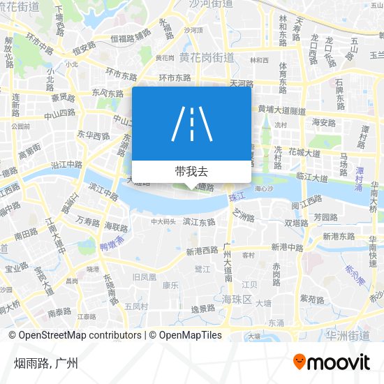 烟雨路地图