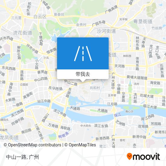 中山一路地图