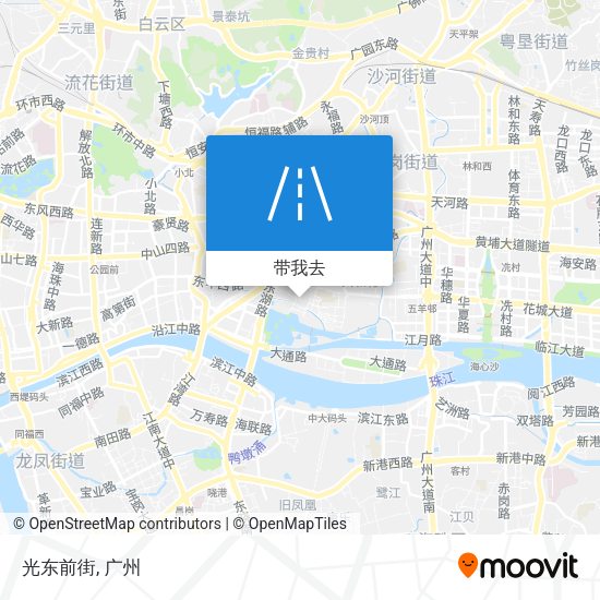 光东前街地图