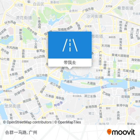 合群一马路地图