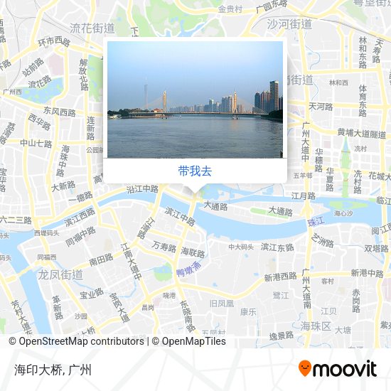 海印大桥地图