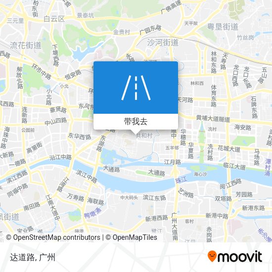 达道路地图