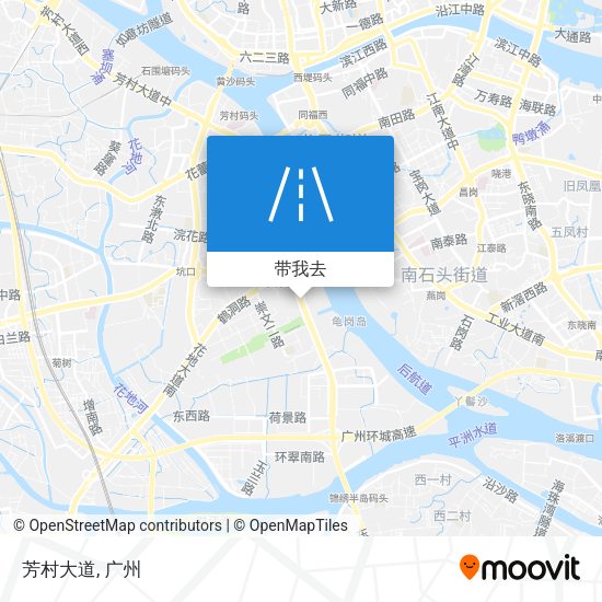 芳村大道地图