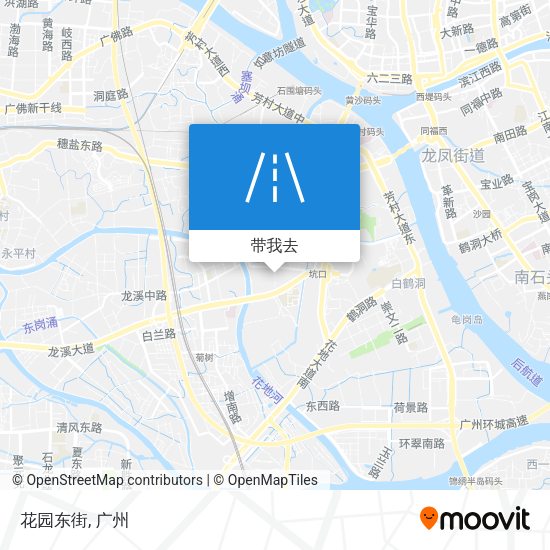 花园东街地图
