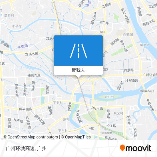 广州环城高速地图