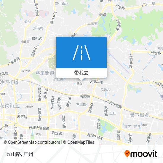 五山路地图