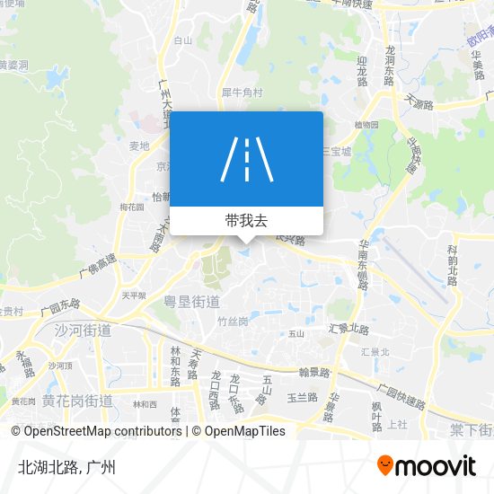 北湖北路地图