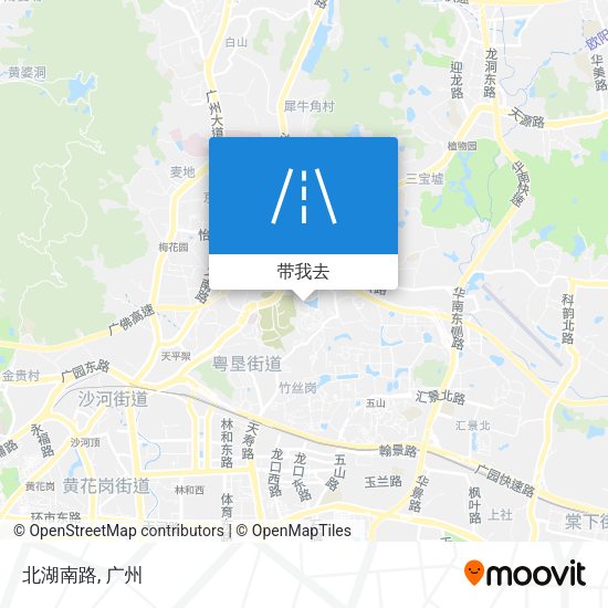 北湖南路地图