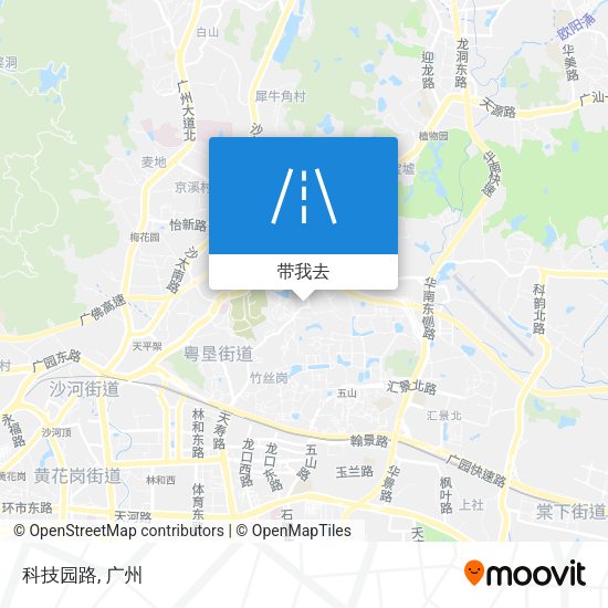 科技园路地图