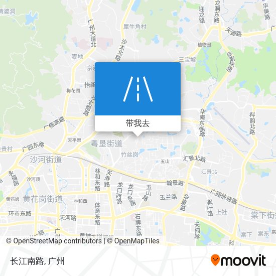 长江南路地图