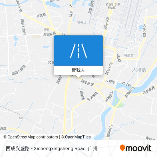 西成兴盛路 - Xichengxingsheng Road地图
