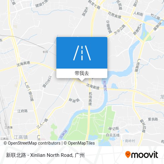 新联北路 - Xinlian North Road地图
