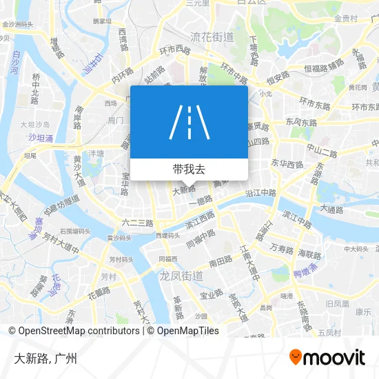 大新路地图