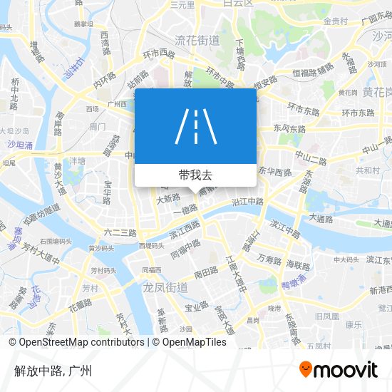 解放中路地图