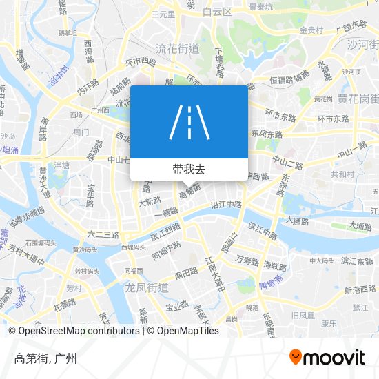 高第街地图
