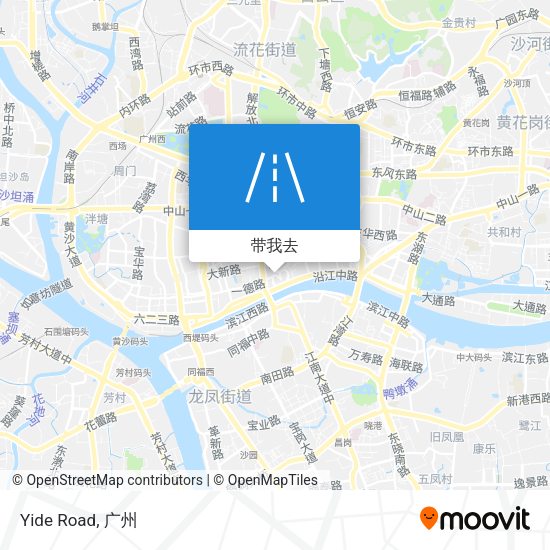 Yide Road地图