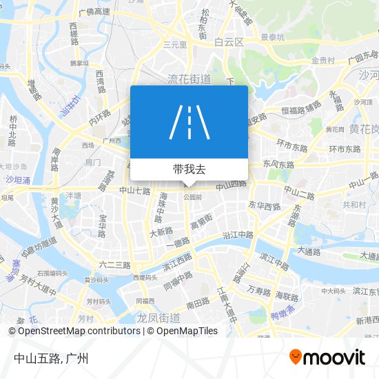 中山五路地图