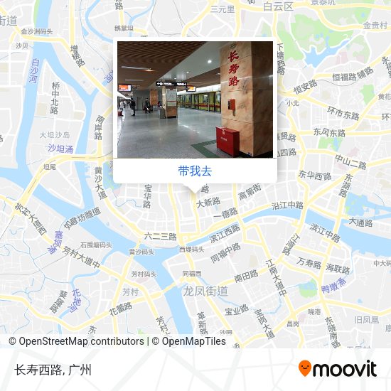 长寿西路地图