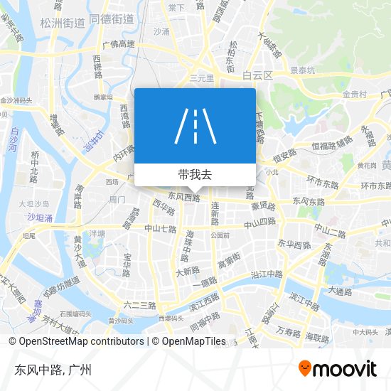 东风中路地图