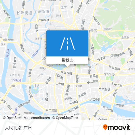 人民北路地图