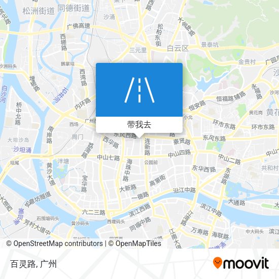 百灵路地图