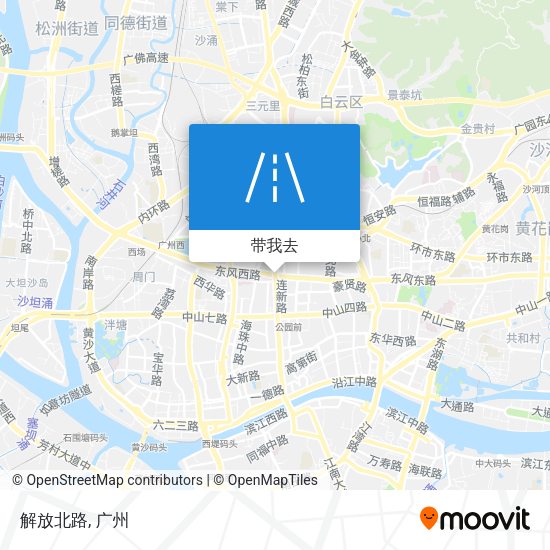 解放北路地图