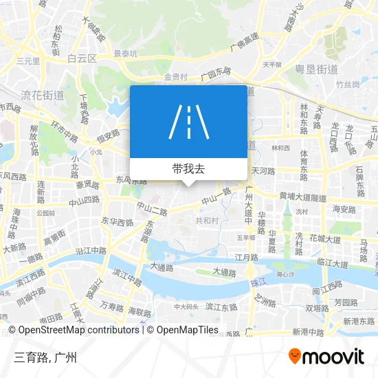 三育路地图