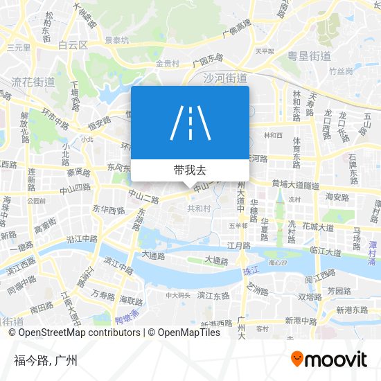 福今路地图