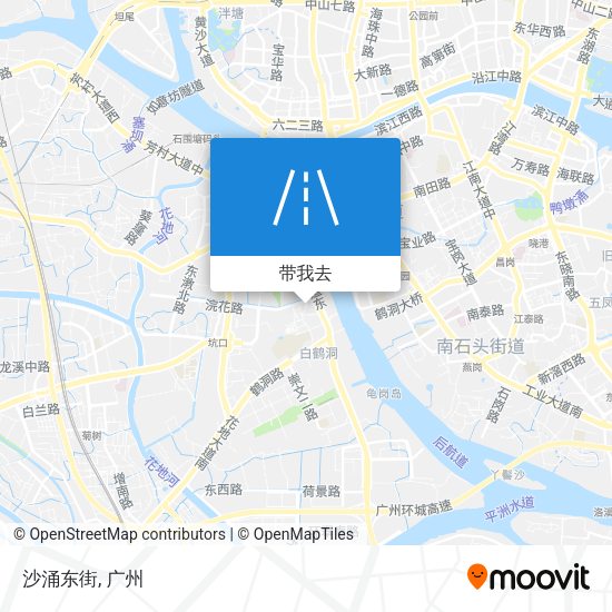 沙涌东街地图