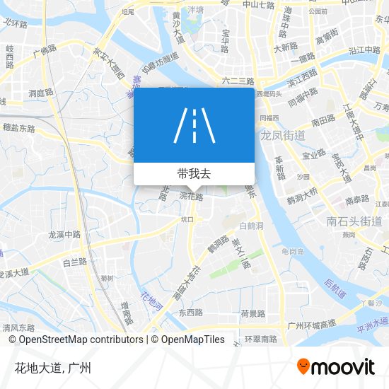 花地大道地图