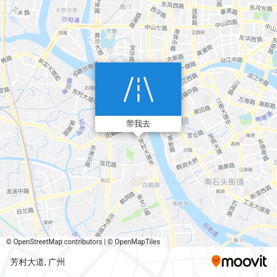 芳村大道地图